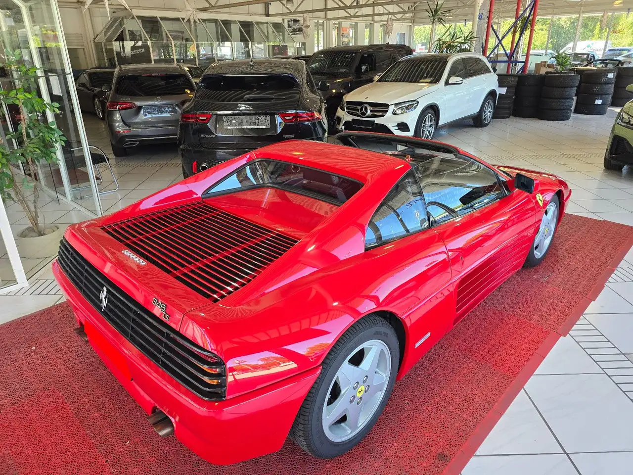 Ferrari 348 TS ORIGINAL+DT FAHRZEUG+HISTORIE+H-ZULASSUNG, foto 11