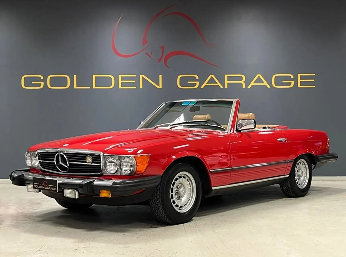 Mercedes-Benz SL 380 380 SL Roadster pagoda Rojo - 1