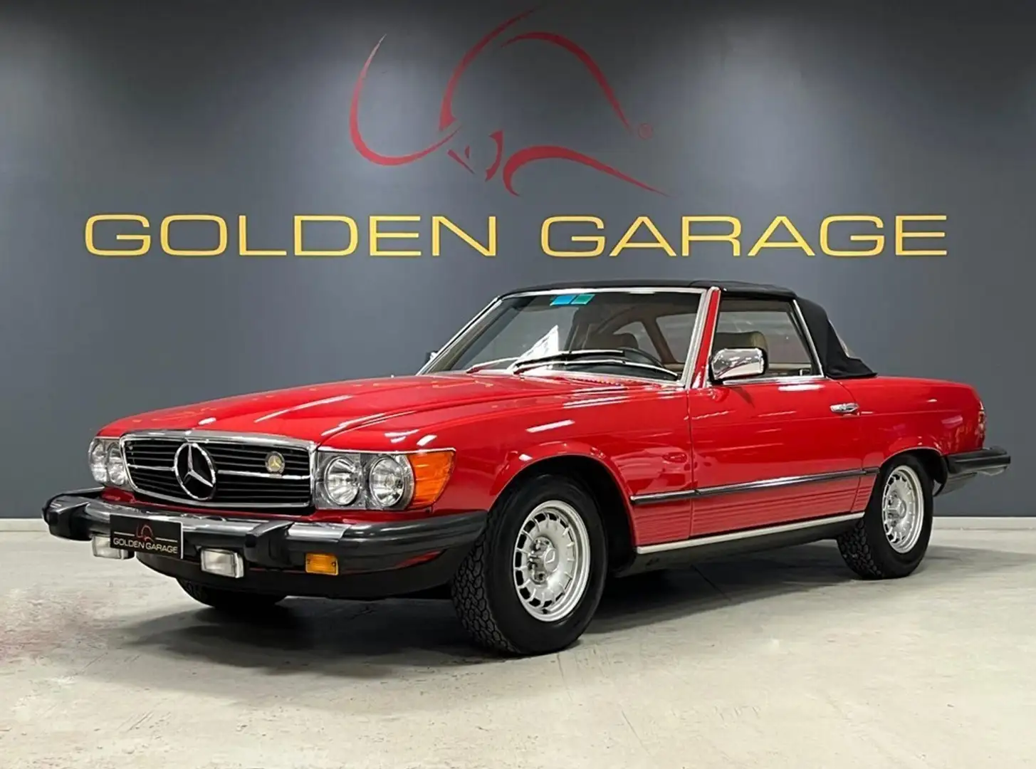 Mercedes-Benz SL 380 380 SL Roadster pagoda Rojo - 2