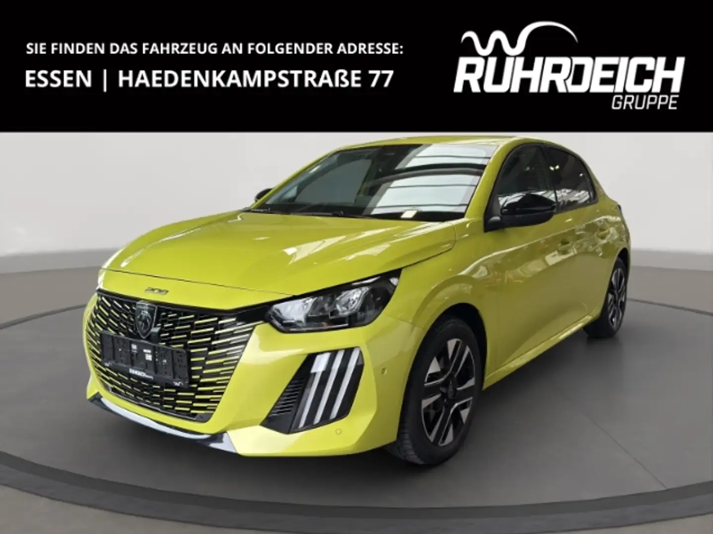 Peugeot 208 Allure 1.2 PureTech 100 EAT8 SHZ PDC CARPLAY Gelb - 1
