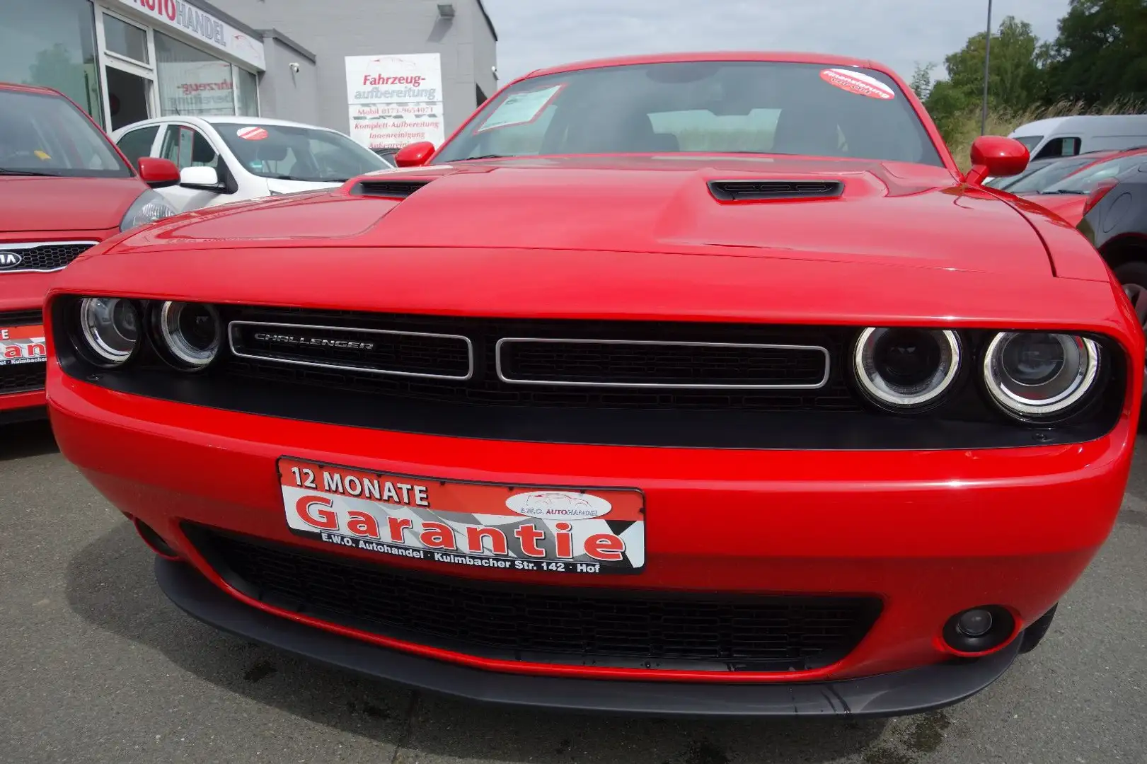 Dodge Challenger SXT 3,6L 24 V Coupe Orig. 3180 km Rot - 2