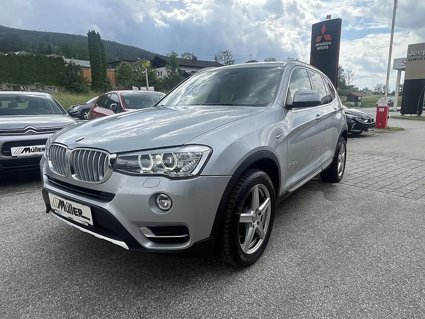 BMW X3 xDrive30d xLine Aut. Silber - 1