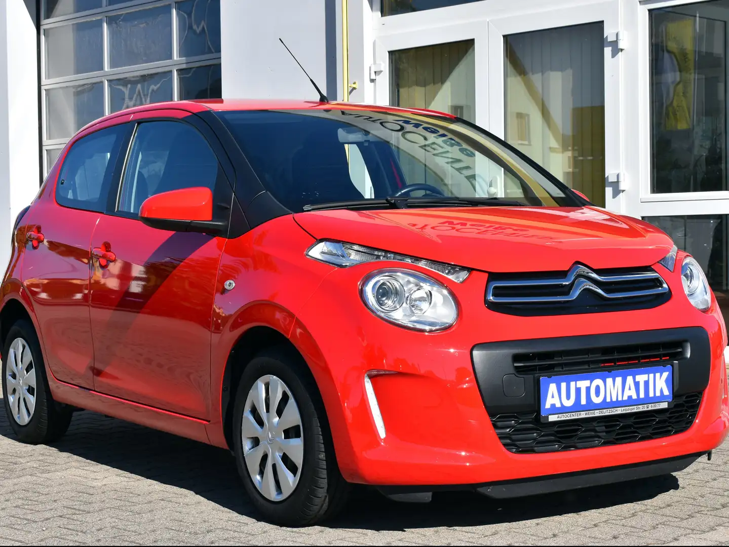 Citroen C1 Feel TÜV 05/27 Automatik Garantie Klima Rot - 2