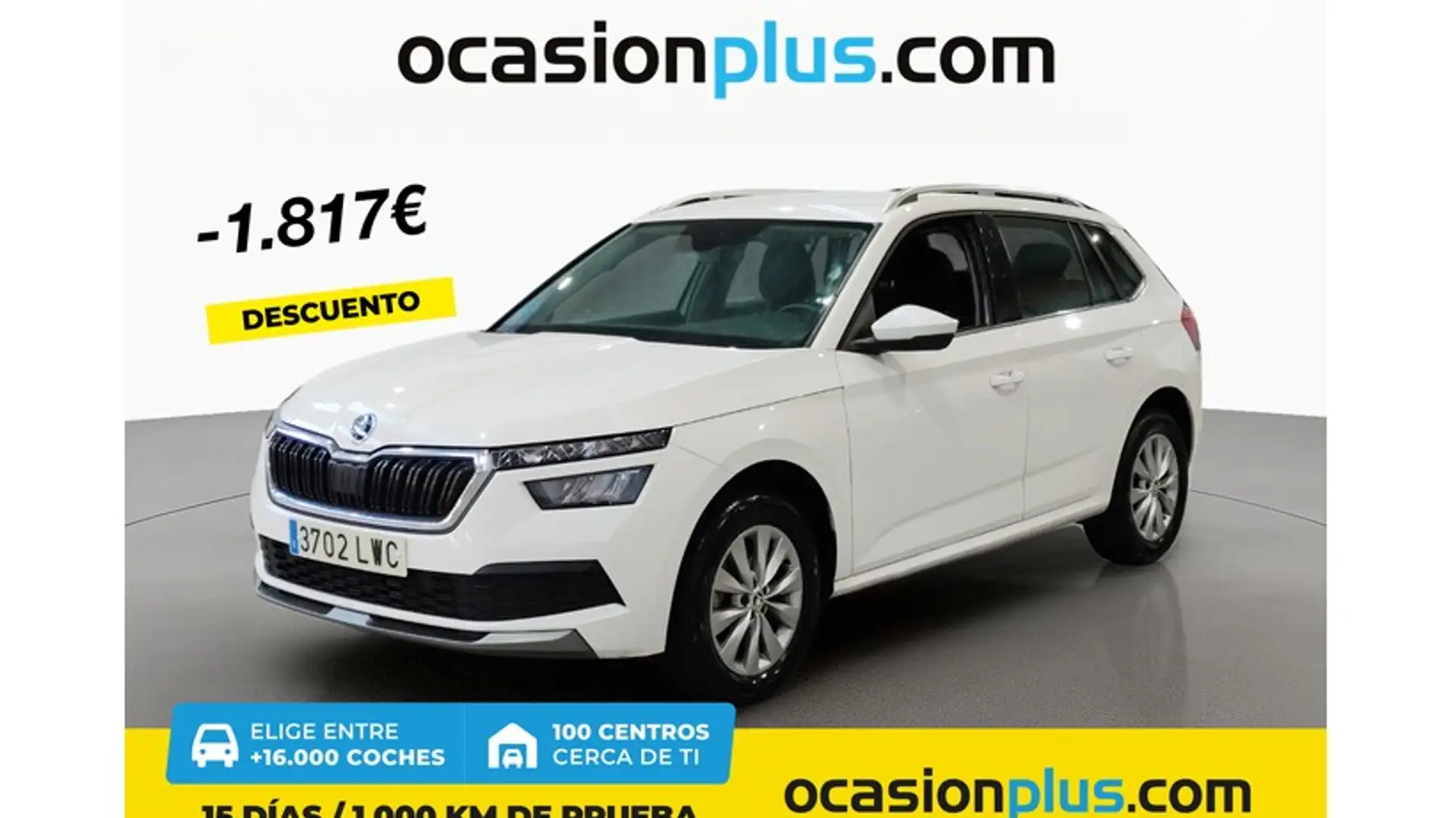 Skoda Kamiq 1.0 TSI Ambition 81kW DSG Blanc - 1