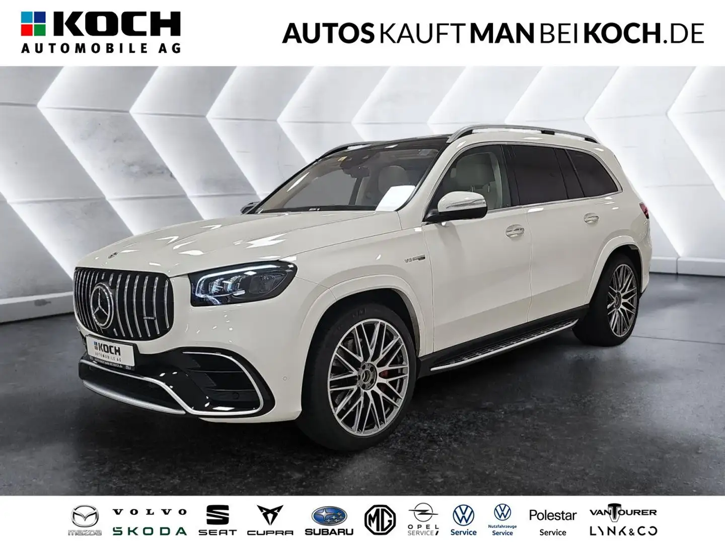 Mercedes-Benz GLS 63 AMG 4Matic Burmester Standhzg Nappa 7 Sitze Wit - 1