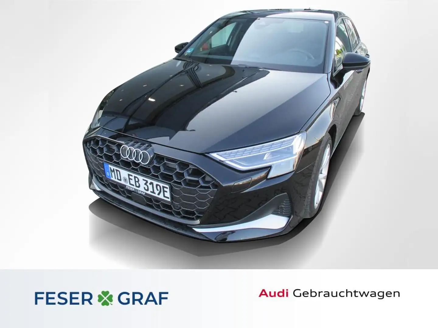 Audi A3 40 TFSIe /LED/ACC/Navi+/Kamera Nero - 1