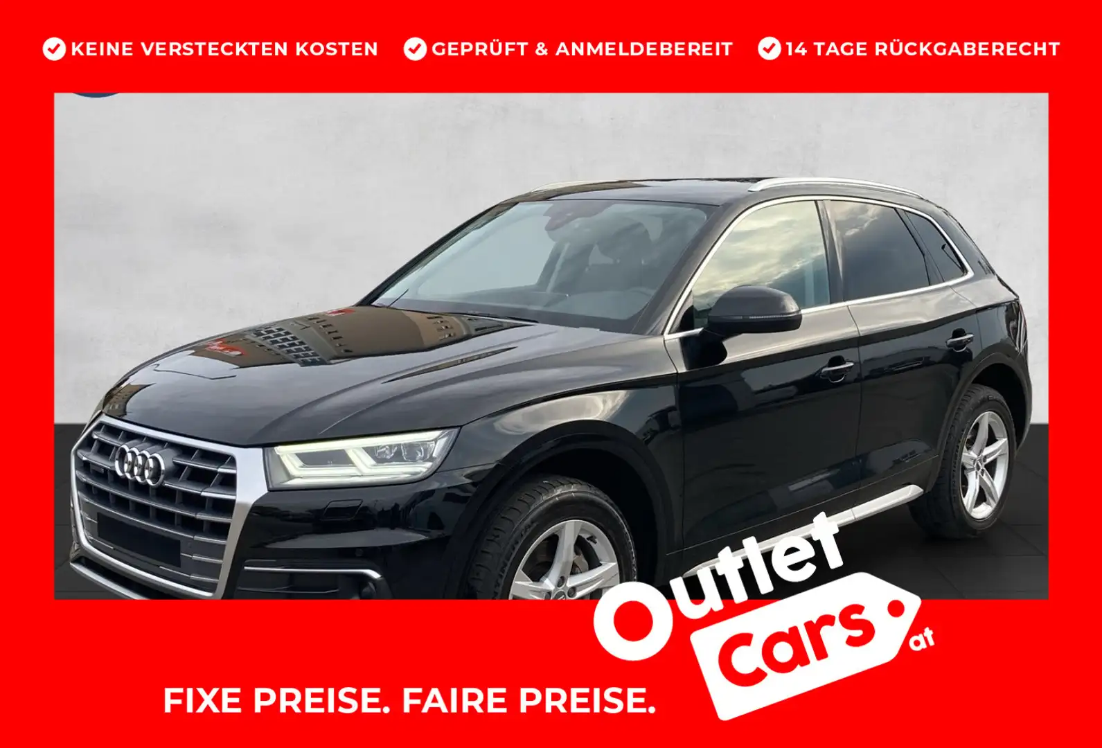 Audi Q5 2.0 TDI ultra quattro Sport Zwart - 1