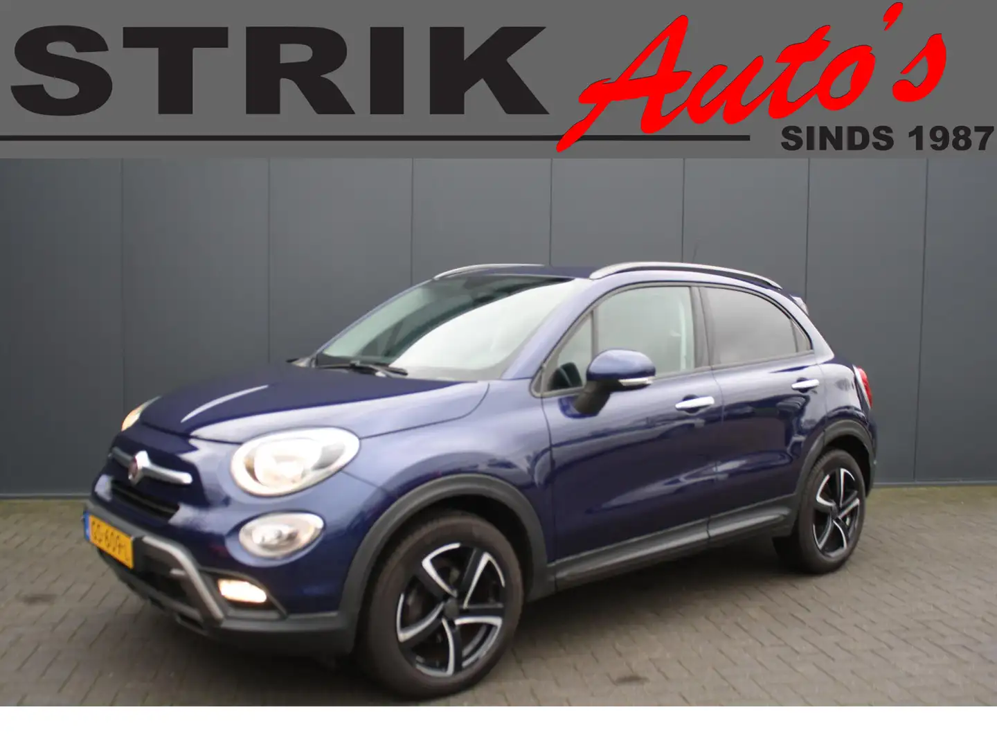 Fiat 500X Cross 1.4 Turbo MultiAir Cross - RIJKLAAR INCL. NI Blauw - 1