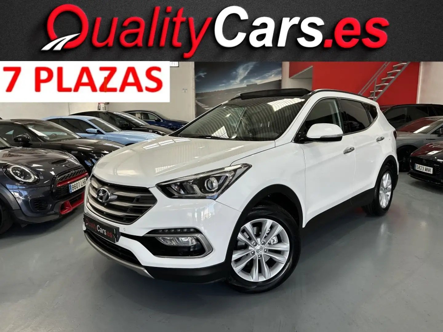 Hyundai SANTA FE 2.2CRDi 4x2 Klass 7s Blanco - 1