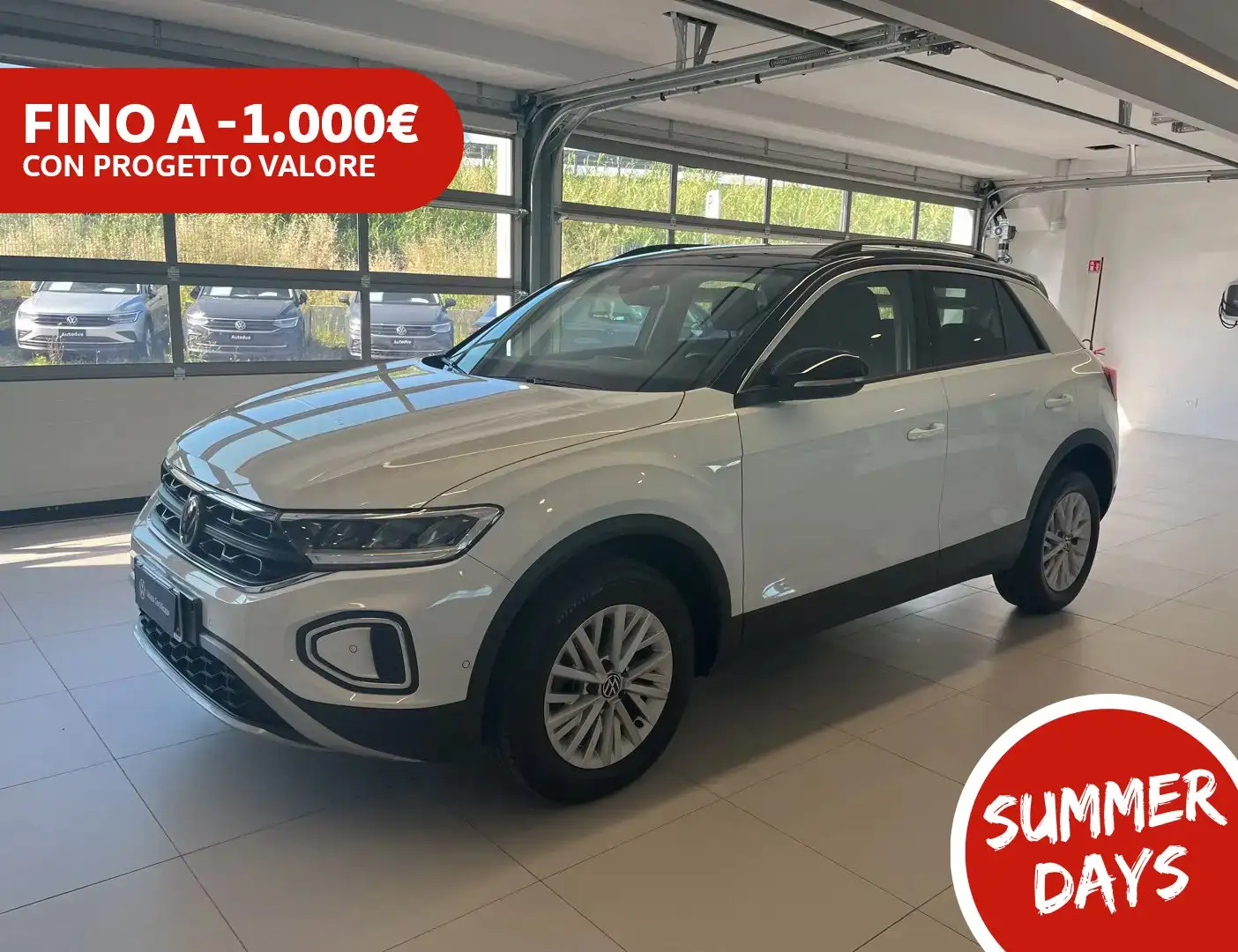 Volkswagen T-Roc 2.0 TDI SCR LIFE 115 CV Nero - 1