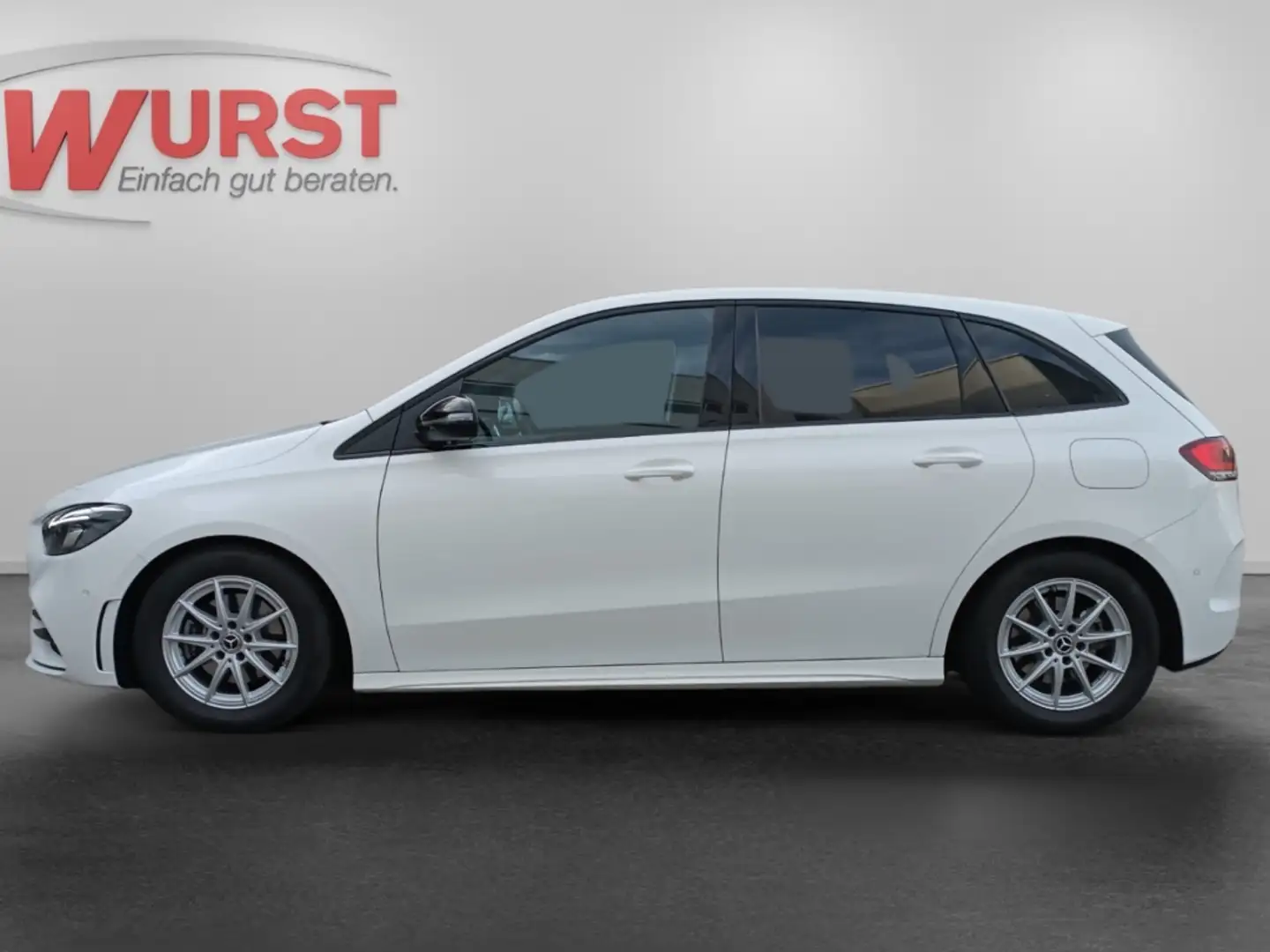 Mercedes-Benz B 200 AMG Line Automatik Night-Paket Navi Sitzheizung Rü Wit - 2