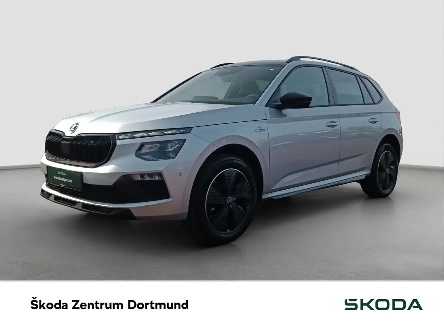 Skoda Kamiq 1.5TSI DSG Monte Carlo AHK ACC NAV RFK PDC Silber - 1