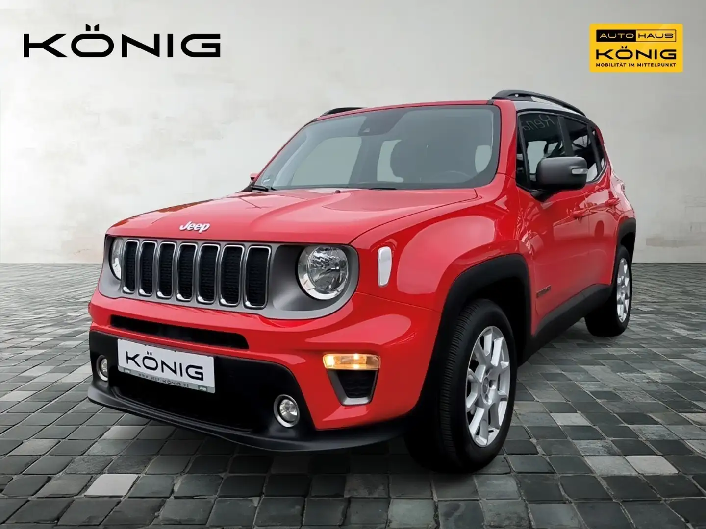 Jeep Renegade 1.3 Ltd. Automatik* Sitzheizung*PDC Rot - 1