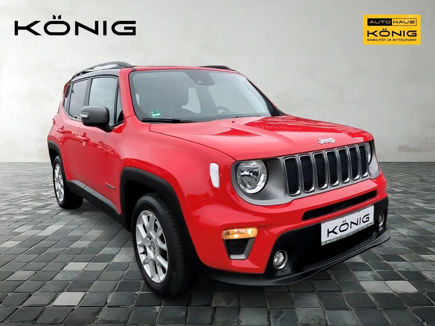 Jeep Renegade 1.3 Ltd. Automatik* Sitzheizung*PDC Rot - 2