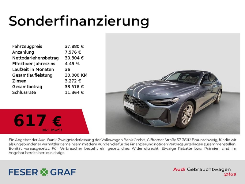 Audi A5 Lim. TDI S tronic Vir. Cockpit/Navi/Kamera/LED/ACC
