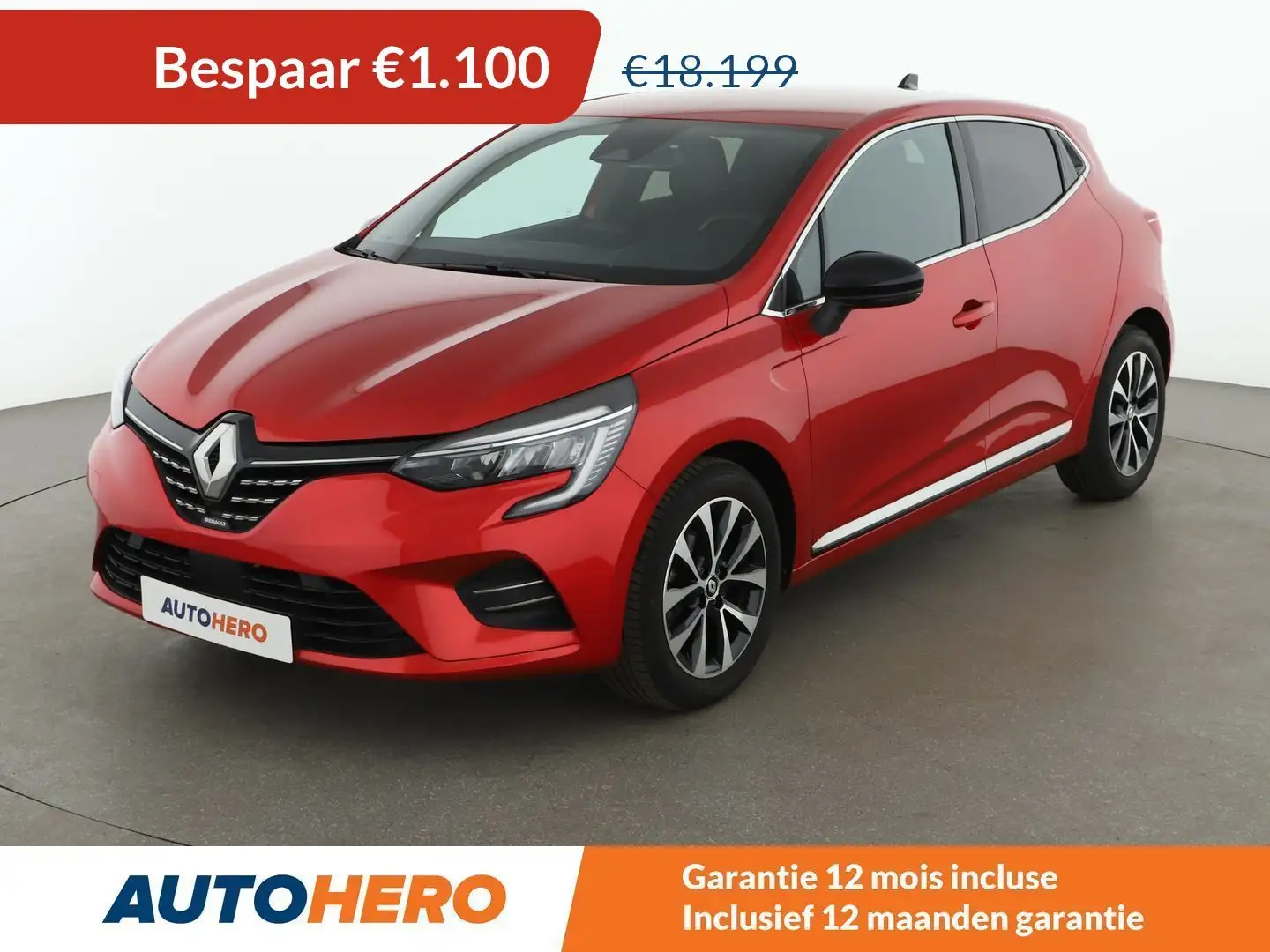 Renault Clio 1.0 TCe Techno Rouge - 1