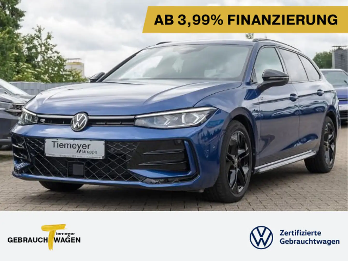 Volkswagen Passat Variant 2.0 TDI DSG R-LINE BLACK LM18 AHK Bleu - 1