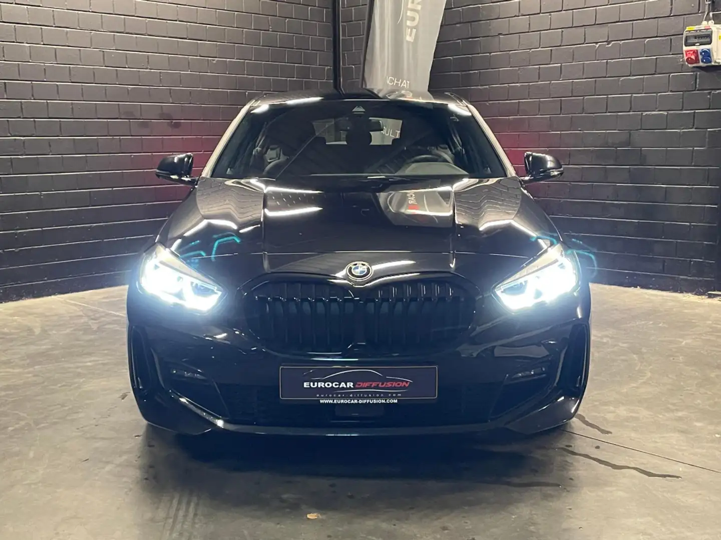 BMW 118 SERIE 1 118I M-SPORT AUTO 136 CV Noir - 2