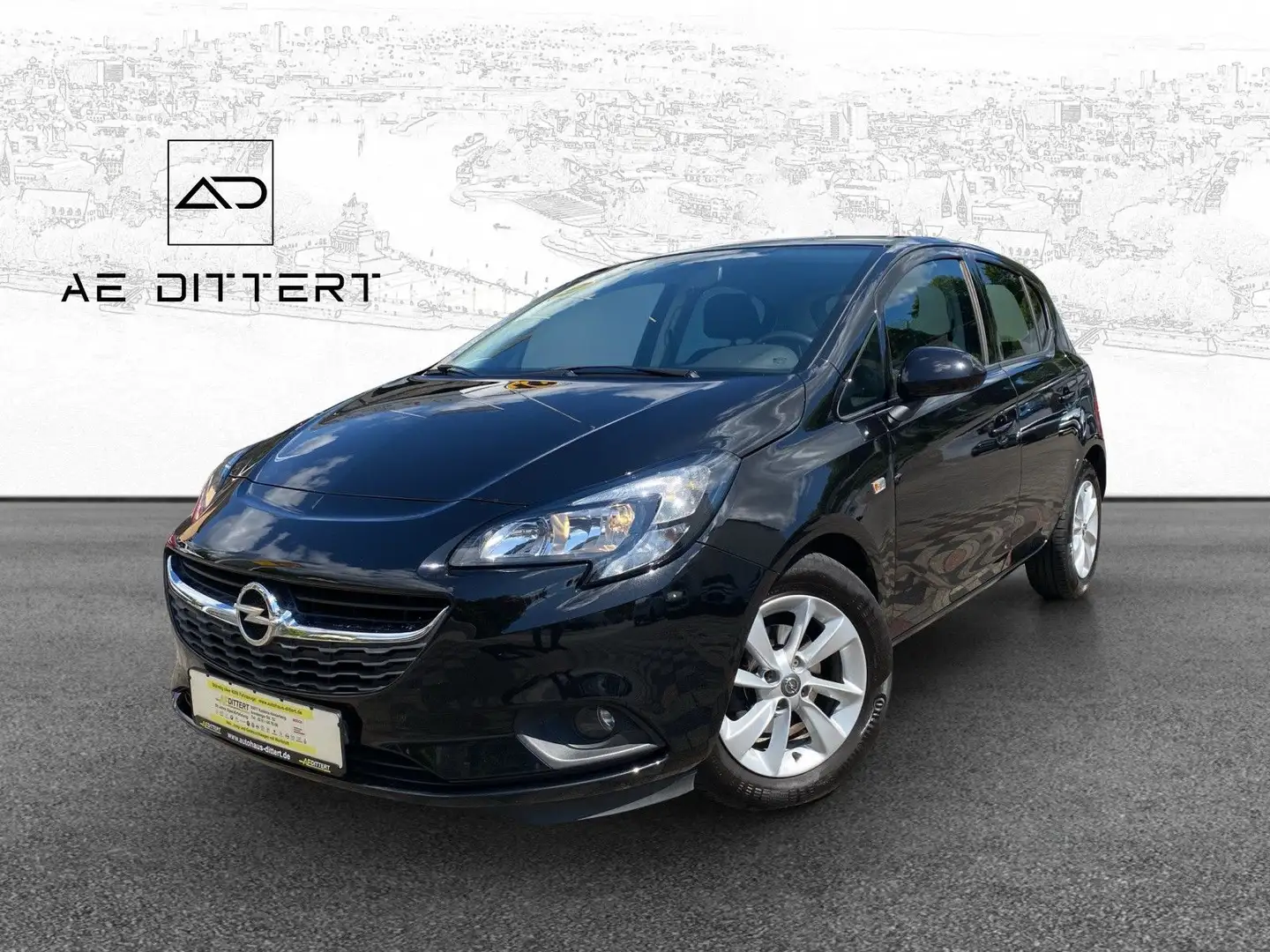 Opel Corsa E ON +CarPlay+Shz+Lhz+Automatik+ Zwart - 1