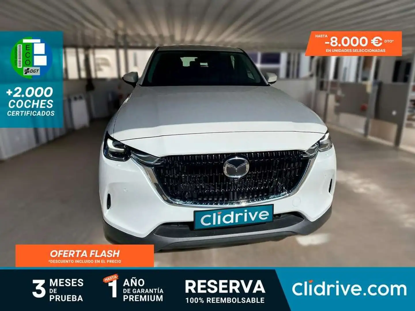 Mazda CX-60 e-Skyactiv D MHEV 147kw 8AT Exclusi-Line Blanco - 1