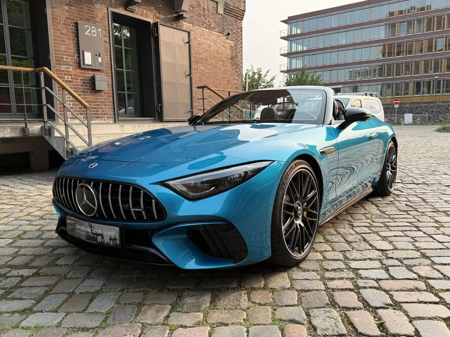 Mercedes-Benz SL 63 AMG 4Matic Liftsystem Night-Paket Kék - 1