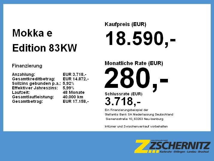Opel Mokka E