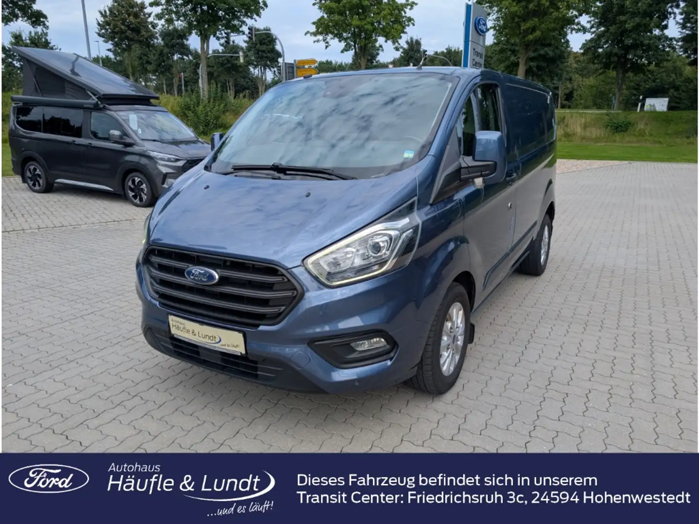 Ford Transit Custom 340 L1 Trend 170 PS Automatik -1.Hand- Blau - 1