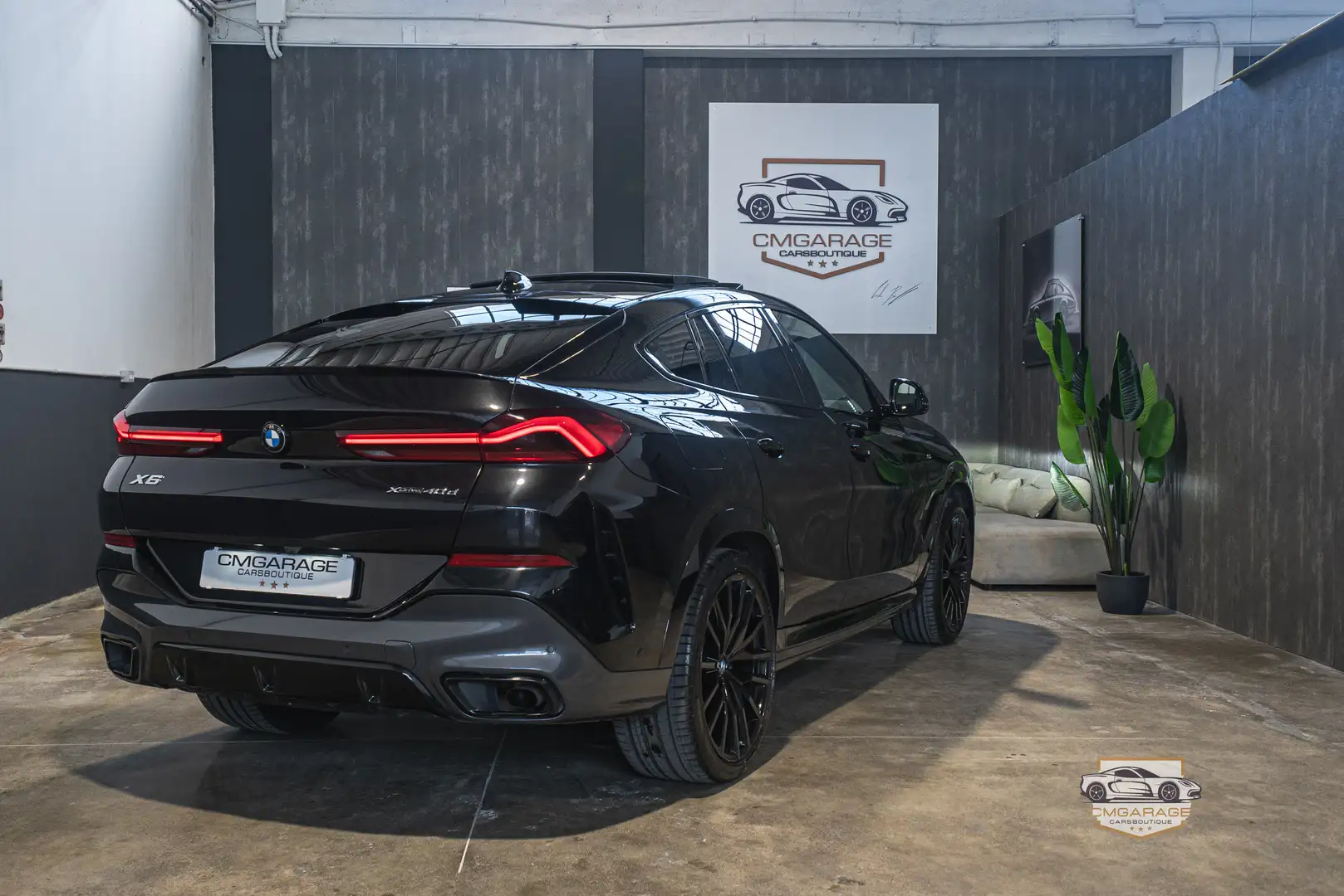BMW X6 40d Xdrive mhev Msport-Total black-Full optional Negro - 2