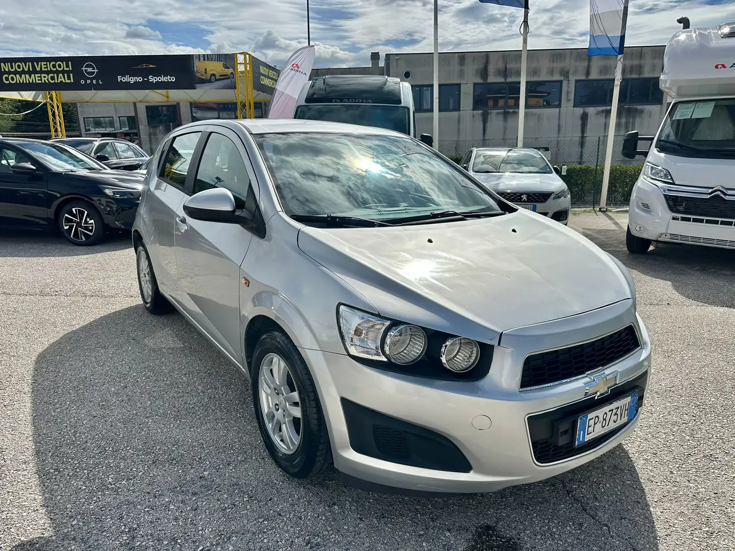 Chevrolet Aveo 1.2 LT 86cv GPL 5p Срібний - 2