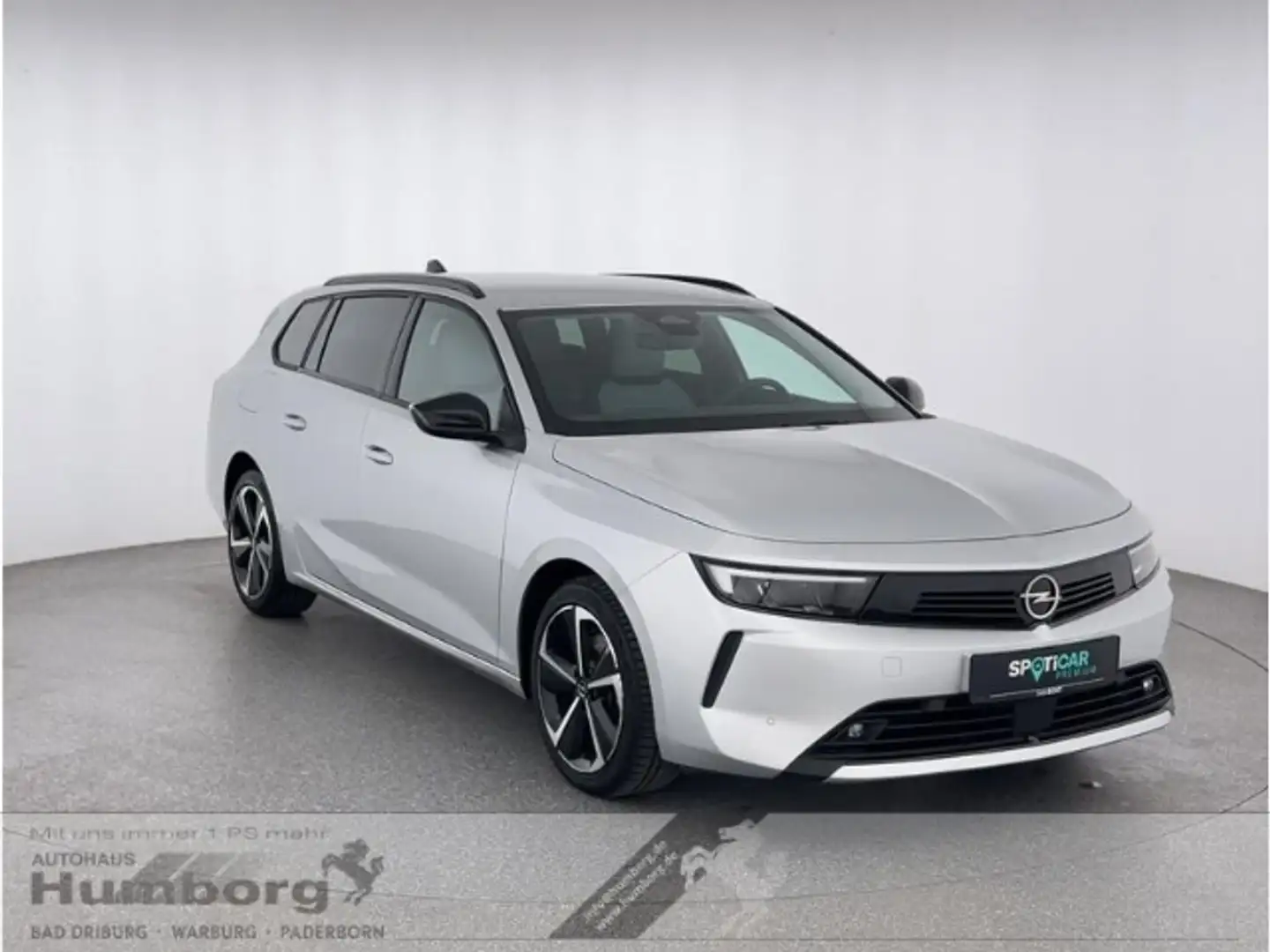 Opel Astra Sports Tourer L 1.5 D Elegance Navi LED Apple CarP Silber - 1