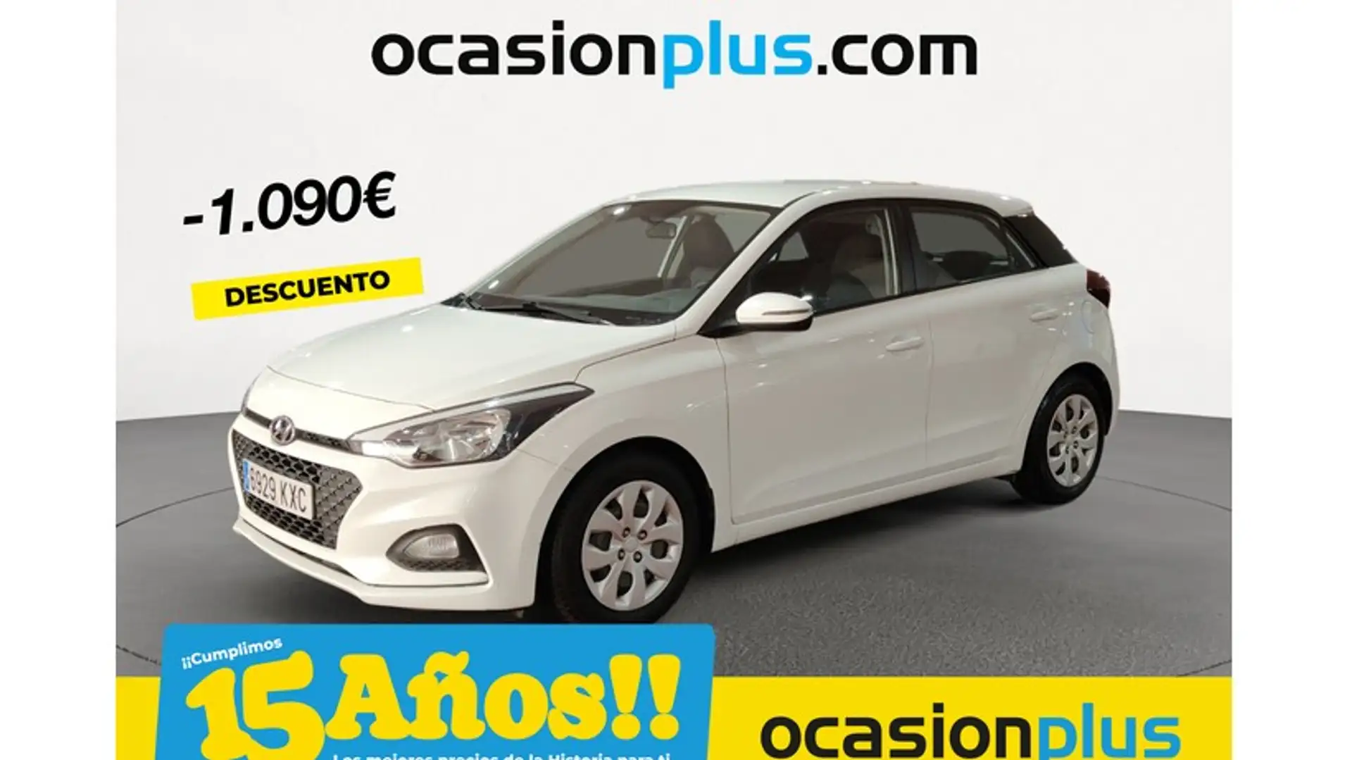Hyundai i20 1.2 MPI Essence Blanco - 1