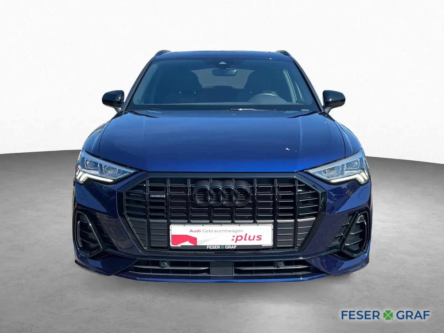 Audi Q3 S line 45 TFSI qu. S tr. ACC+MATRIX+PANO Blau - 2