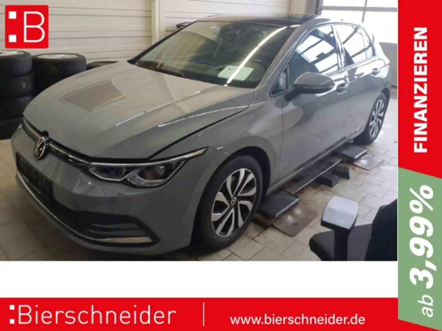 Volkswagen Golf 8 Lim. 2.0 TDI DSG Active PANO AHK KAMERA ACC Grau - 1