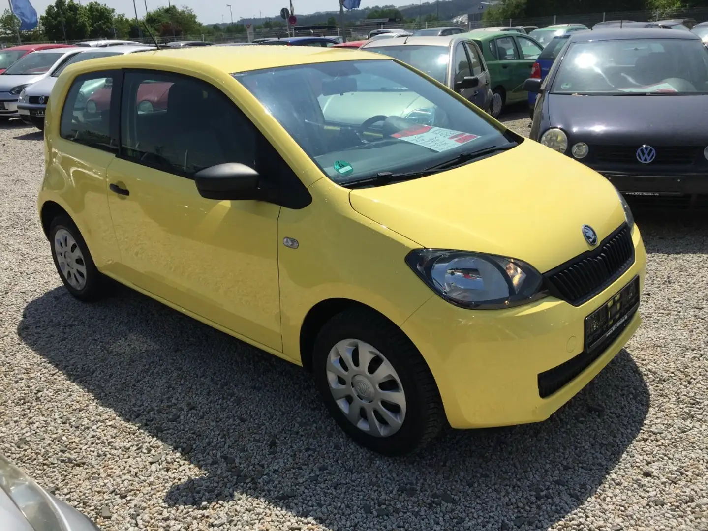 Skoda Citigo Ambition,Klima,el.Fh.,Tüv Neu! Jaune - 1