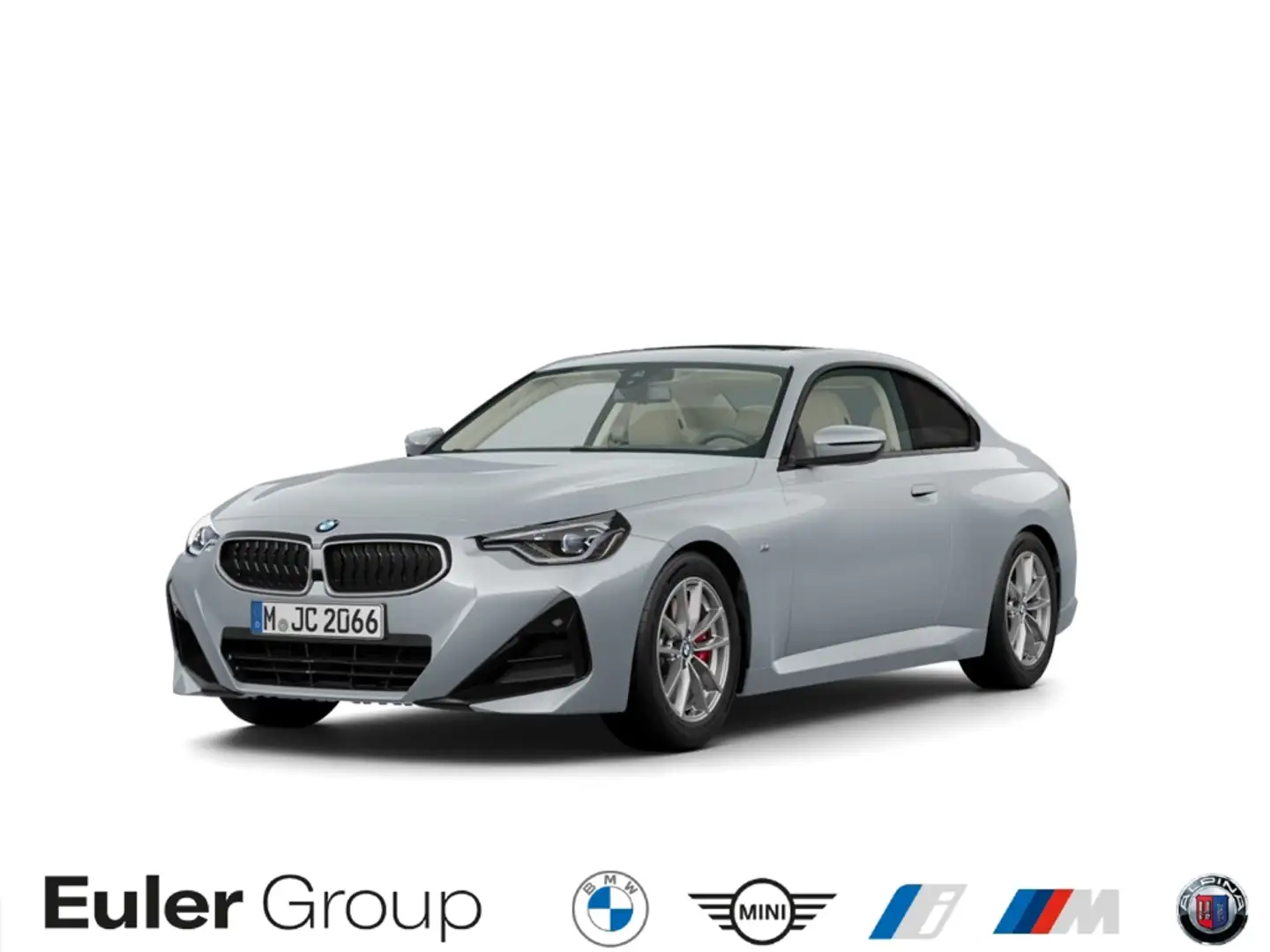 BMW 218 i Coupe M Sport Pro 19'' eGSD Memory LCProf HiFi I Grau - 1