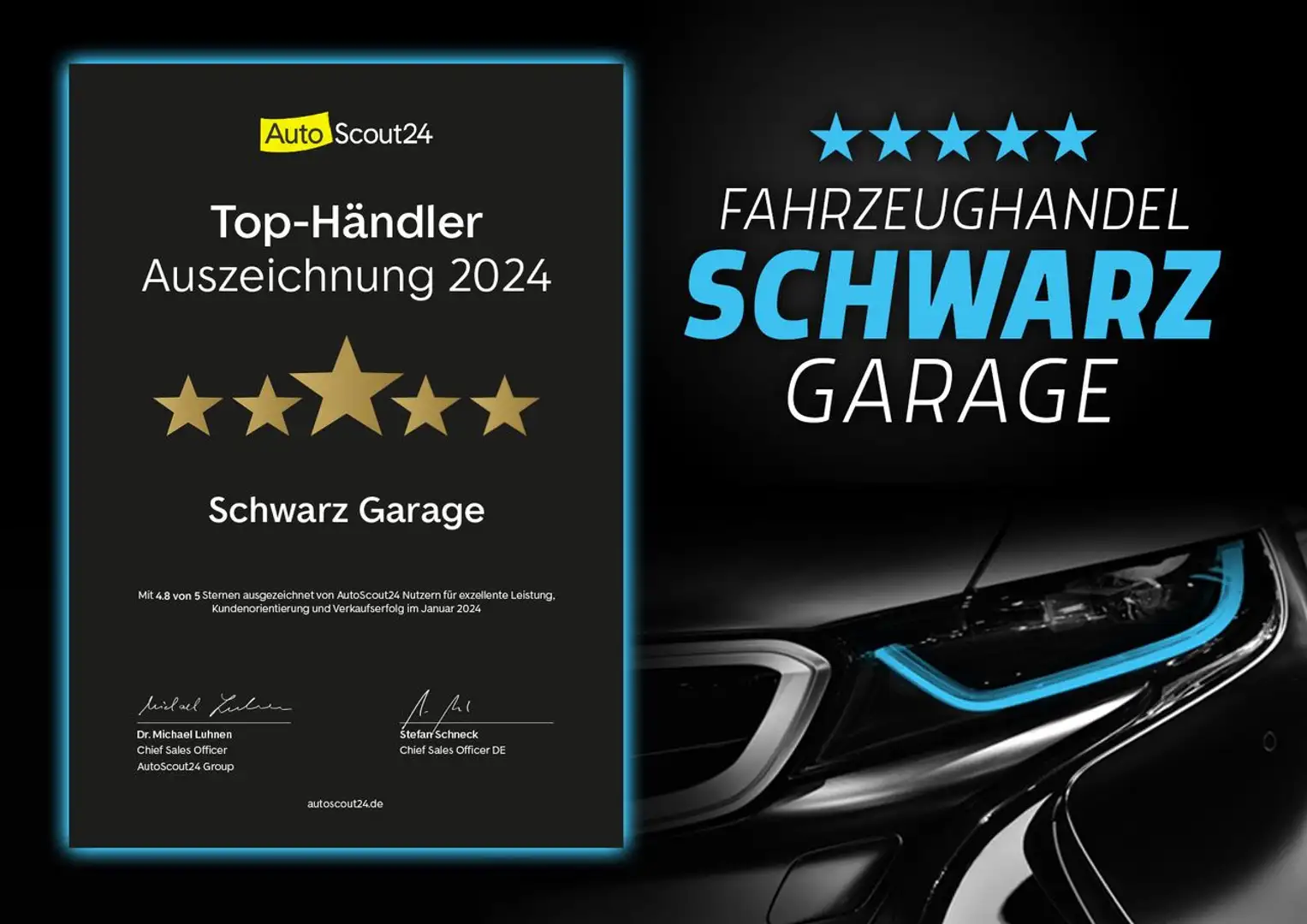 Volkswagen T6 Transporter EcoProfi lang*SORTIMO*AHK*1.HAND* Azul - 2