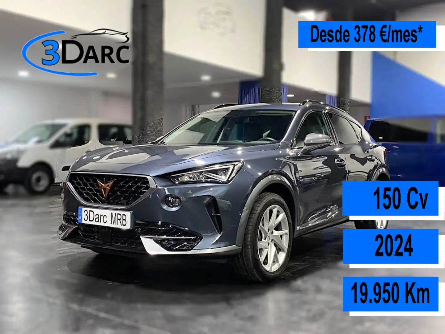 CUPRA Formentor 1.5 TSI Tech Edition 150 DSG Gris - 1