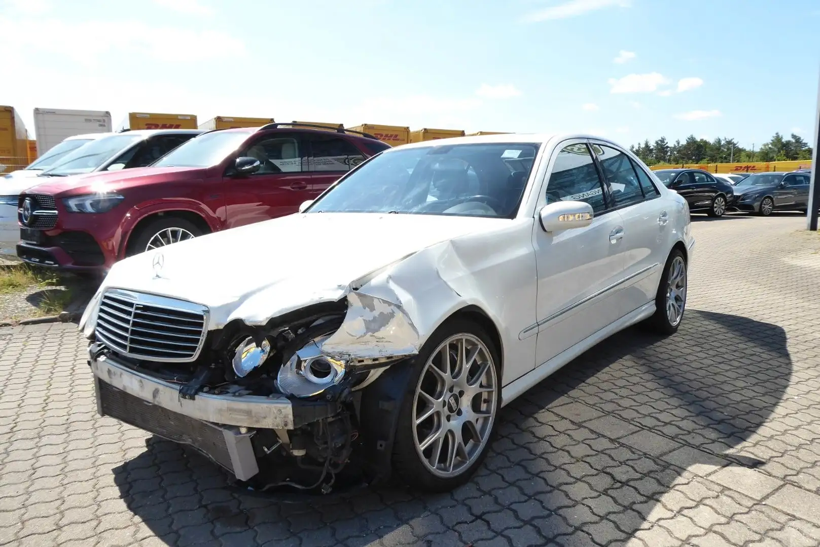 Mercedes-Benz E 55 AMG Designo Leder SSD Bianco - 1