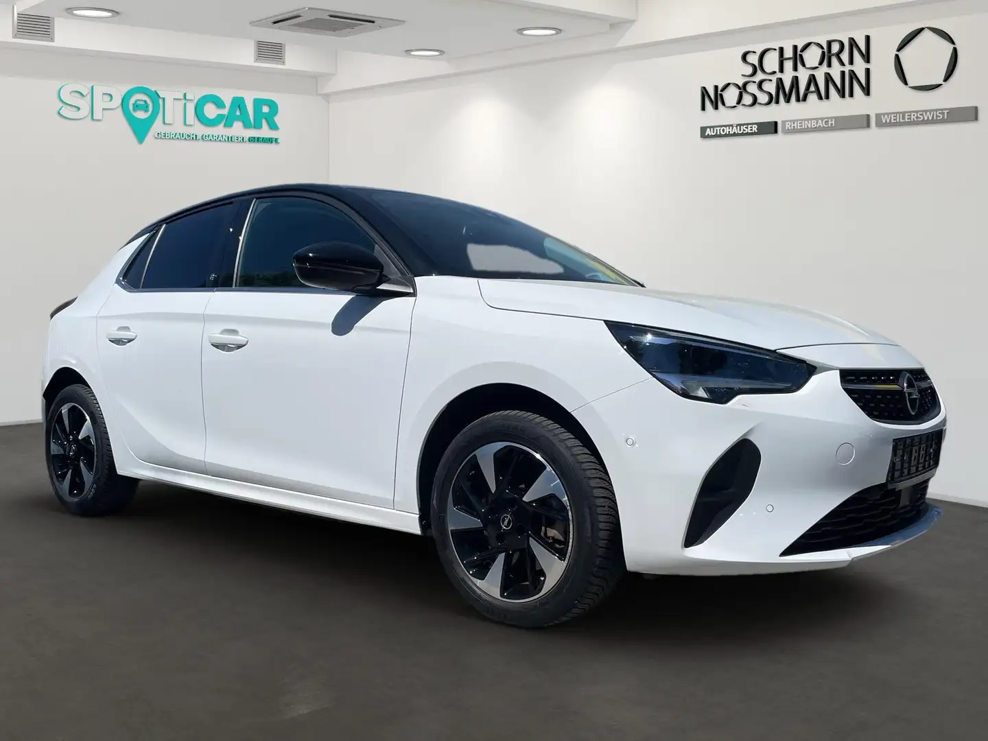 Opel Corsa CORSA F-E ELEGANCE 11KW LADER+WINTERPAKET+NAVI Weiß - 2