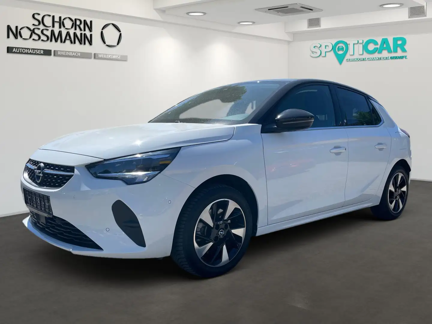 Opel Corsa CORSA F-E ELEGANCE 11KW LADER+WINTERPAKET+NAVI Weiß - 1