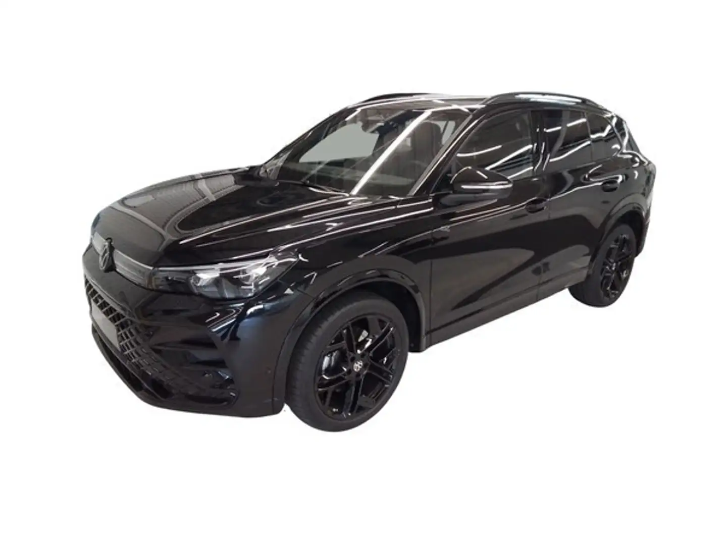 Volkswagen Tiguan R-Line 2,0 TDI DSG*4 M*Nav*Leder*AHK*StHz Schwarz - 2