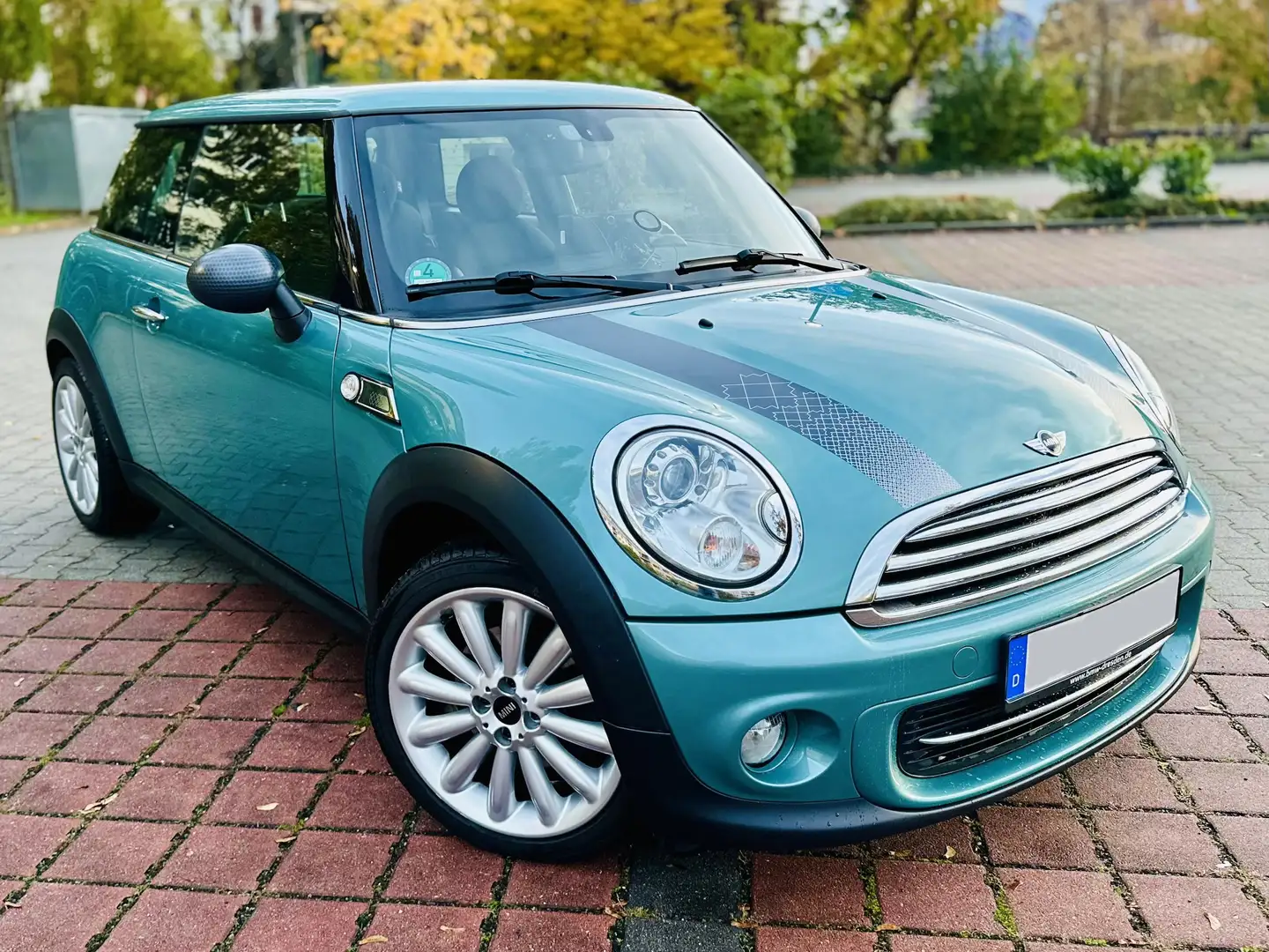 MINI Cooper laguna green Teilleder TOP Zustand - 1