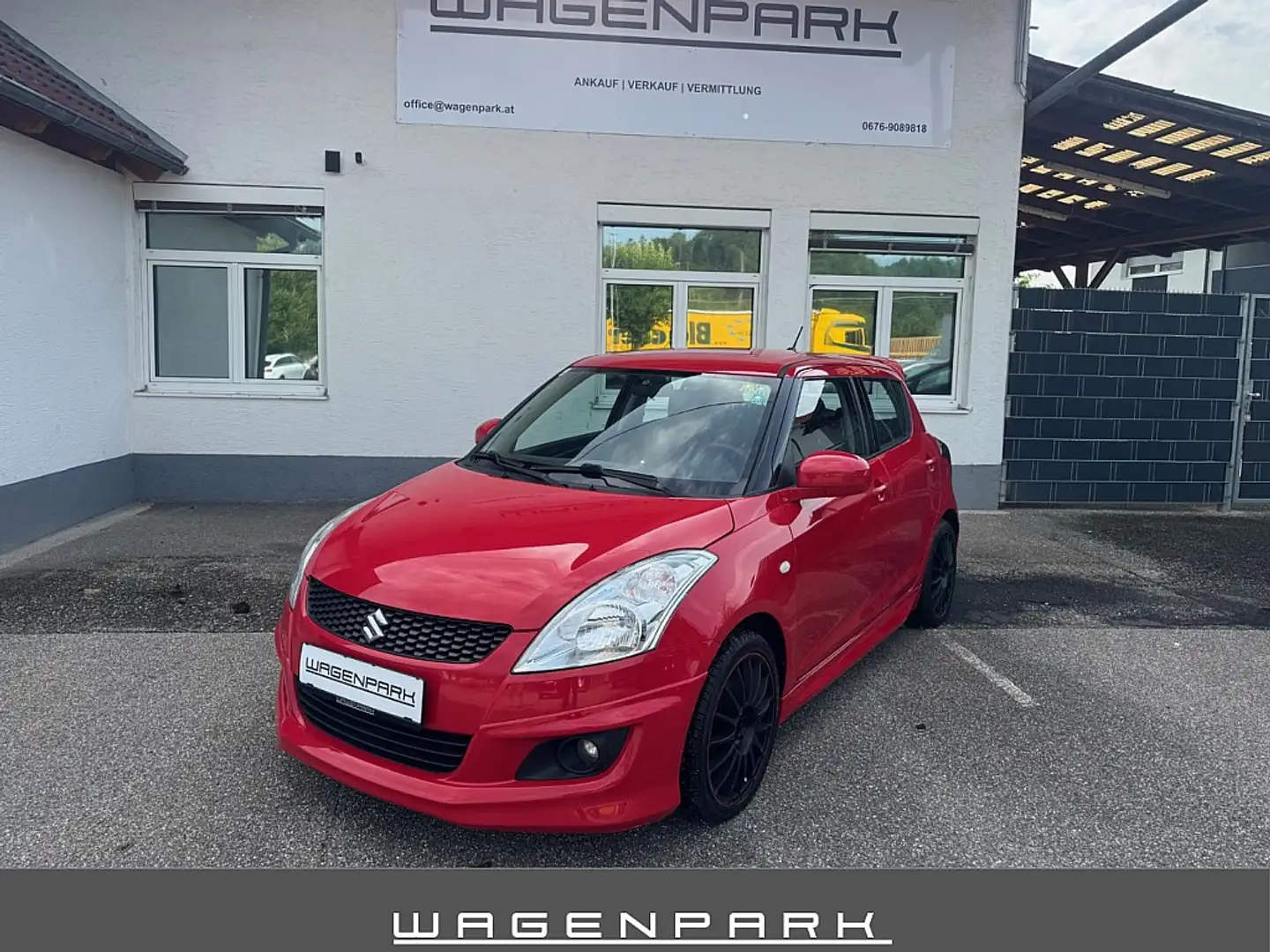 Suzuki Swift 1,2 SPORT GLX Deluxe SPORTPAKET/KEYLESS/TEMPOMA... Rot - 1