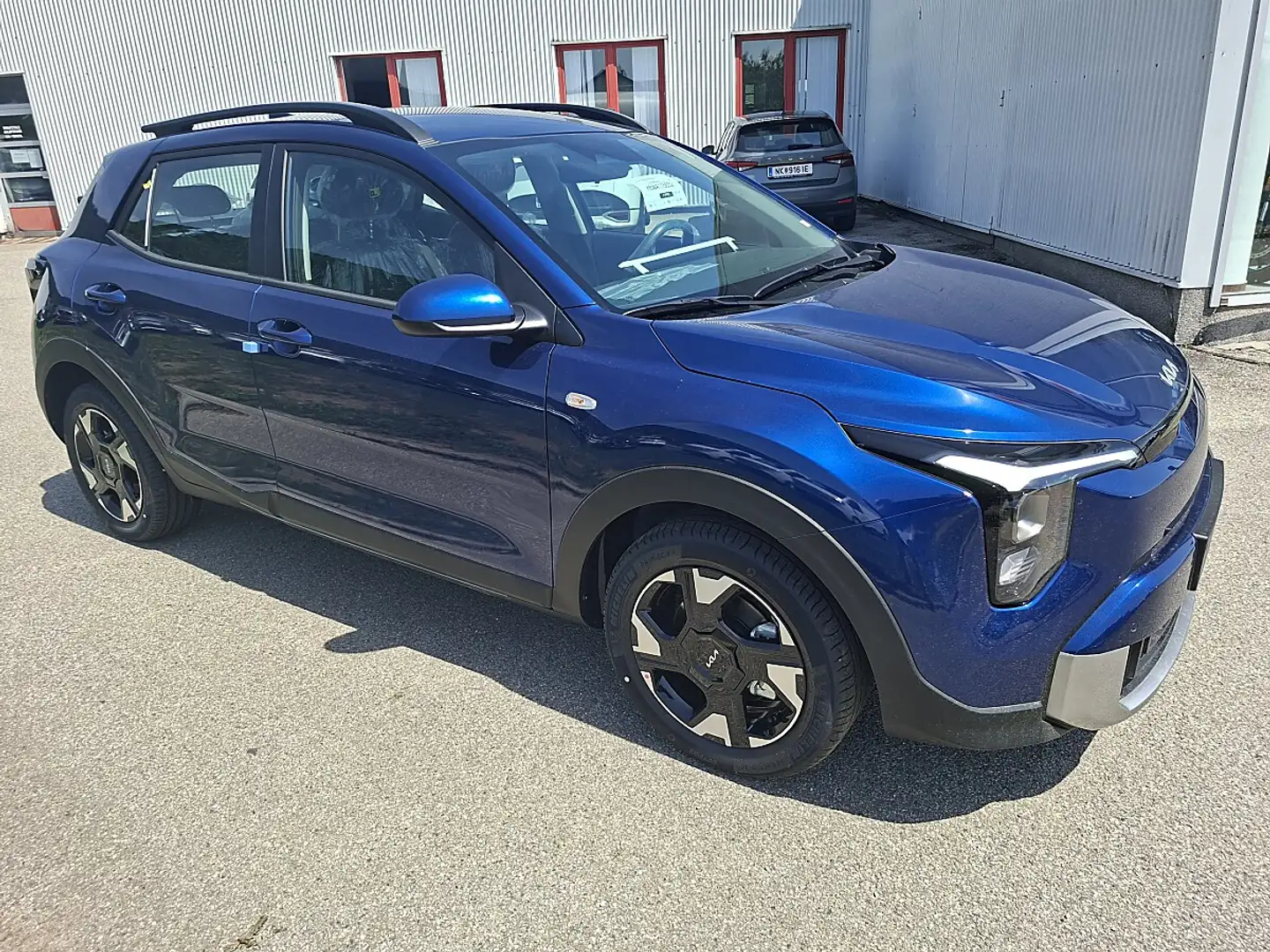 Kia Stonic 1,0 TGDI GPF ISG Titan Blau - 2