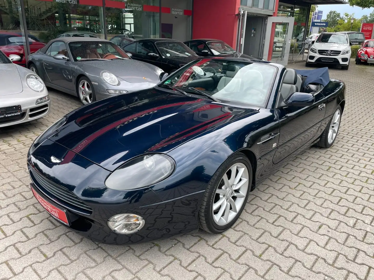 Aston Martin DB7 V12 Vantage Volante -dt. Auto- KD Heft Blau - 2
