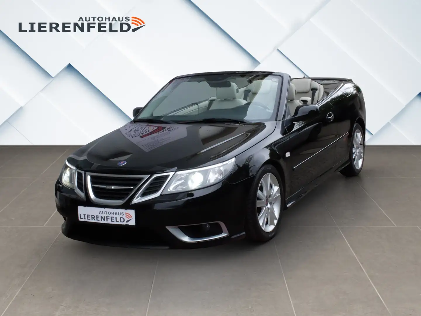 Saab 93 1.9 TTiD Aero Cabrio Saab Scheckheft Grau - 1