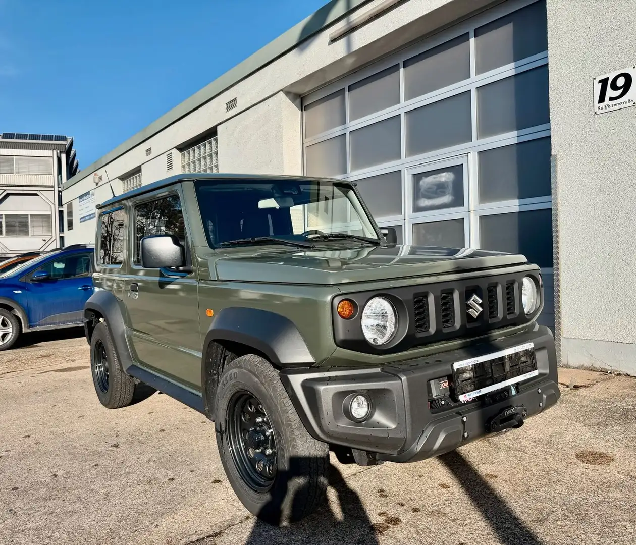 Suzuki Jimny Comfort AllGrip SCHUTZFOLIE PPF SEILWINDE Vert - 1