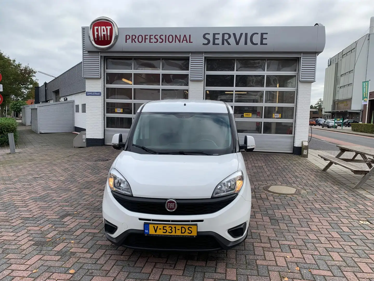 Fiat Doblo Cargo 1.6 MJ L1H1 SX Airco 105 PK Blanco - 1