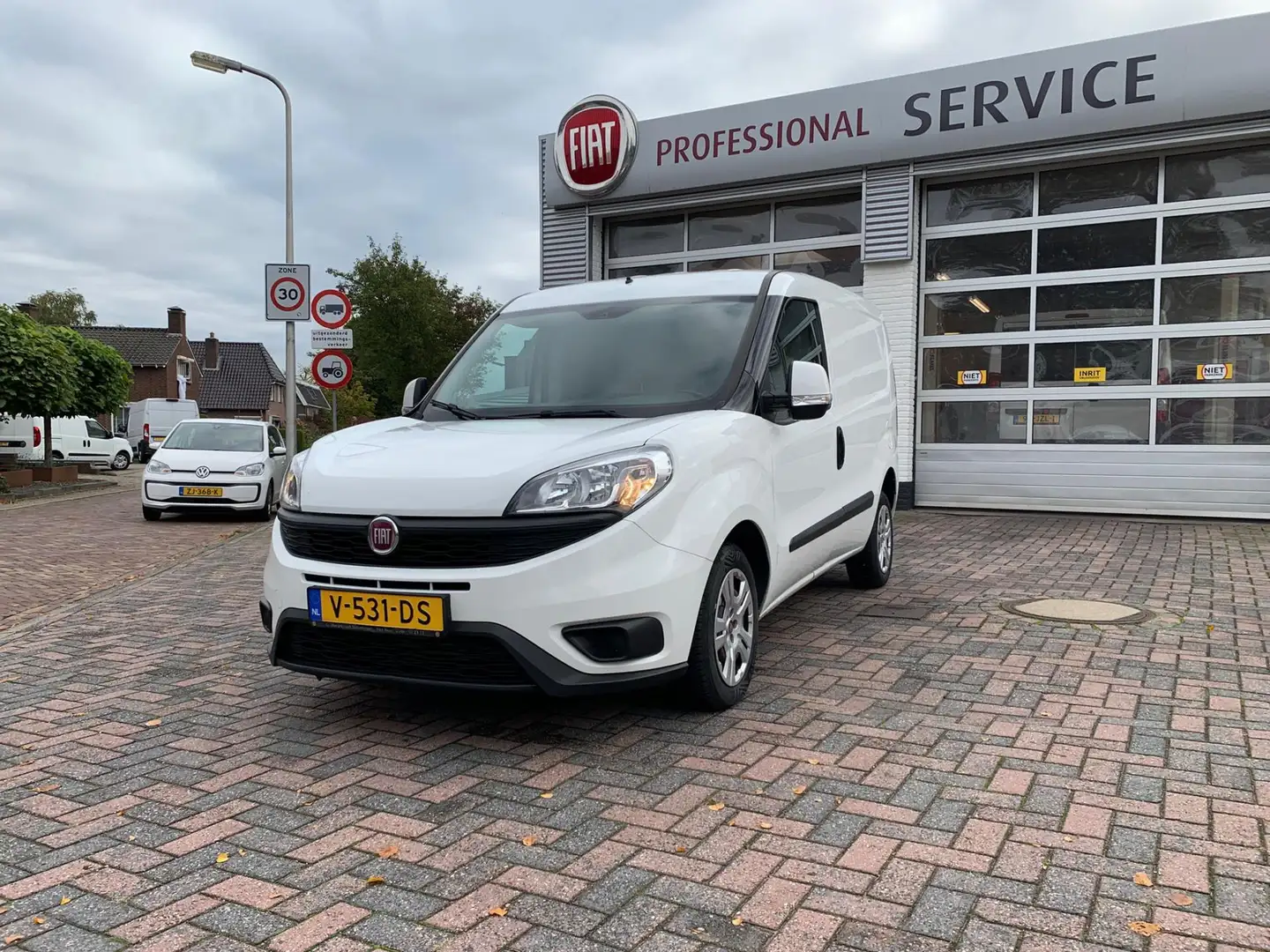 Fiat Doblo Cargo 1.6 MJ L1H1 SX Airco 105 PK Blanco - 2
