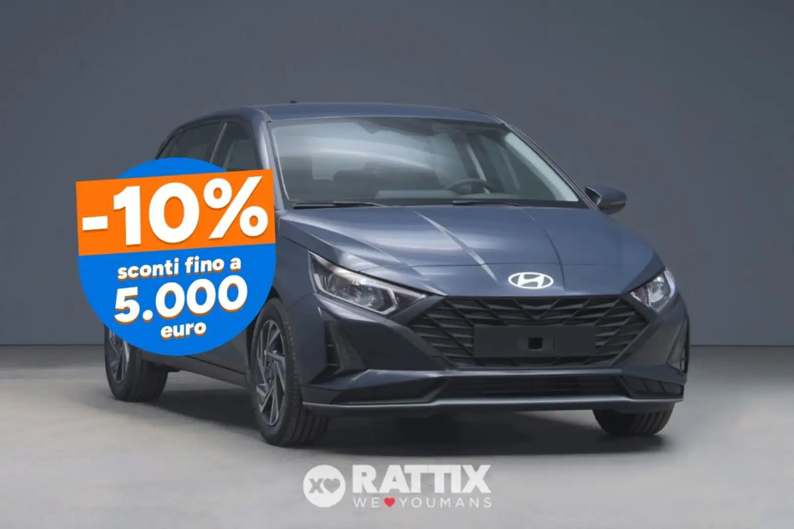 Hyundai i20 1.2 MPI 79CV Connectline + Led Pack Grigio - 1